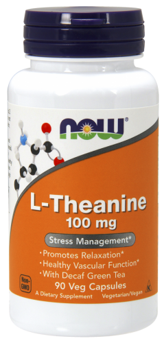 L-Theanine 100 mg Now Foods