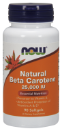 Natural Beta Carotene 25.000 IU Now Foods Natural Beta Carotene 25.000 IU Now Foods