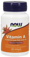 Vitamín A 10.000 IU Now Foods Vitamín A 10.000 IU Now Foods