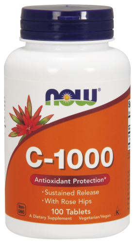 Vitamín C 1000 mg, Bioflavonoids Now Foods
