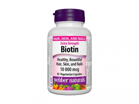 Biotin 10.000 mcg Forte Webber Naturals