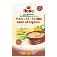 HOLLE kukuričná kaša s tapiokou (od ukončeného 4 mesiaca) HOLLE kukuričná kaša s tapiokou (od ukončeného 4 mesiaca)