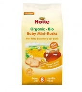 HOLLE mini sucháre pre deti od 8 mesiaca HOLLE mini sucháre pre deti od 8 mesiaca