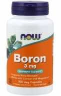Boron 3 mg Now Foods Boron 3 mg Now Foods