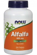 Alfalfa 650 mg Now Foods Alfalfa 650 mg Now Foods
