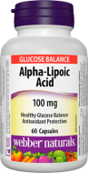Alpha-Lipoic Acid 100 mg Webber Naturals Alpha-Lipoic Acid 100 mg Webber Naturals