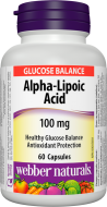 Alpha-Lipoic Acid 100 mg Webber Naturals Alpha-Lipoic Acid 100 mg Webber Naturals