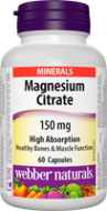 Horčík (Magnézium) 150 mg Webber Naturals Horčík (Magnézium) 150 mg Webber Naturals