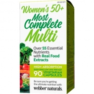 Kompletný multivitamín pre ženy 50+ Webber Naturals Kompletný multivitamín pre ženy 50+ Webber Naturals