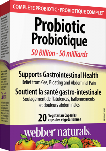 Probiotic 50 Billion Webber Naturals