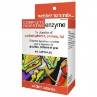 Kompletné tráviace enzýmy Webber Naturals Kompletné tráviace enzýmy Webber Naturals