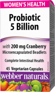 Probiotiká pre ženy s brusnicami Webber Naturals Probiotiká pre ženy s brusnicami Webber Naturals
