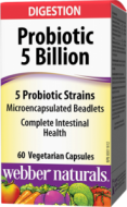Kompletné bakteriálne kultúry 5 mld. Webber Naturals Kompletné bakteriálne kultúry 5 mld. Webber Naturals