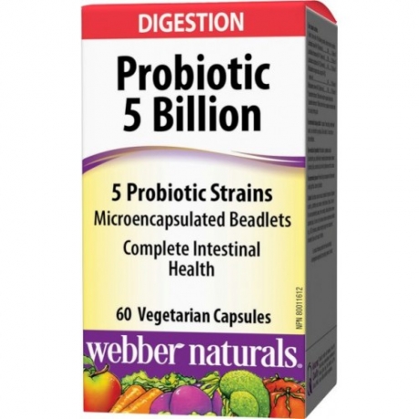 Probiotic 5 Billion Webber Naturals