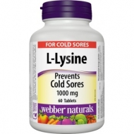 L-Lysine 1000 mg Webber Naturals L-Lysine 1000 mg Webber Naturals