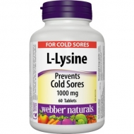 L-Lysine 1000 mg Webber Naturals L-Lysine 1000 mg Webber Naturals