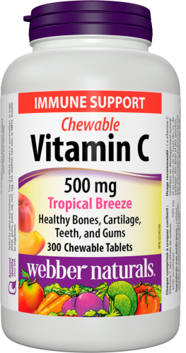 C vitamin 500 mg Tropical Breeze Webber Naturals