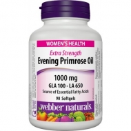 Evening Primrose Oil 1000 mg Webber Naturals Evening Primrose Oil 1000 mg Webber Naturals