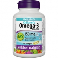 Omega-3 pre deti Webber Naturals Omega-3 pre deti Webber Naturals