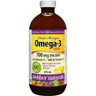 Omega-3, Vitamin A + D Webber Naturals Omega-3, Vitamin A + D Webber Naturals