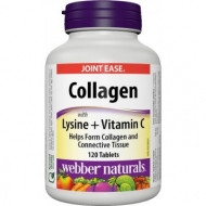 Collagen, Lysine, Vitamín C Webber Naturals Collagen, Lysine, Vitamín C Webber Naturals