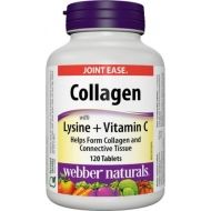 Collagen + Lysine + Vitamín C Webber Naturals Collagen + Lysine + Vitamín C Webber Naturals
