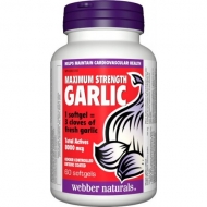Garlic (cesnak) 8000 mcg Webber Naturals Garlic (cesnak) 8000 mcg Webber Naturals