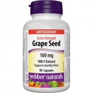 Grape Seed 100 mg Webber Naturals Grape Seed 100 mg Webber Naturals