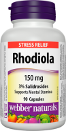 Rodiola Extrakt 150 mg Webber Naturals Rodiola Extrakt 150 mg Webber Naturals