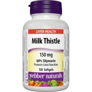 Milk Thistle 150 mg Webber Naturals Milk Thistle 150 mg Webber Naturals