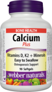 Calcium PLUS Webber Naturals Calcium PLUS Webber Naturals