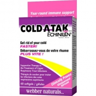 Cold-A-Tak Echinilin 250 mg Webber Naturals Cold-A-Tak Echinilin 250 mg Webber Naturals