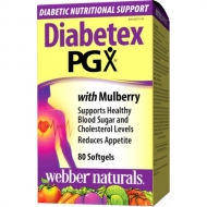 Diabetex PGX s morušou Webber Naturals Diabetex PGX s morušou Webber Naturals