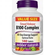 B100 Complex Timed Release Webber Naturals B100 Complex Timed Release Webber Naturals
