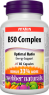 B50 Complex 50 mg Webber Naturals B50 Complex 50 mg Webber Naturals