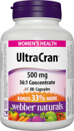 UltraCran 500 mg Webber Naturals UltraCran 500 mg Webber Naturals