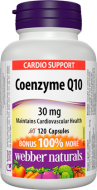 Koenzým Q10 30 mg BONUS Webber Naturals Koenzým Q10 30 mg BONUS Webber Naturals