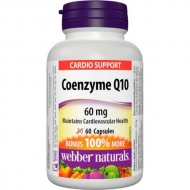 Coenzyme Q10 60 mg Webber Naturals Coenzyme Q10 60 mg Webber Naturals