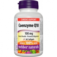 Coenzyme Q10 100 mg Webber Naturals Coenzyme Q10 100 mg Webber Naturals
