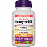 Coenzyme Q10 400 mg Webber Naturals Coenzyme Q10 400 mg Webber Naturals