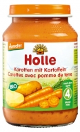HOLLE detská výživa mrkva, zemiak od 4 mesiaca HOLLE detská výživa mrkva, zemiak od 4 mesiaca