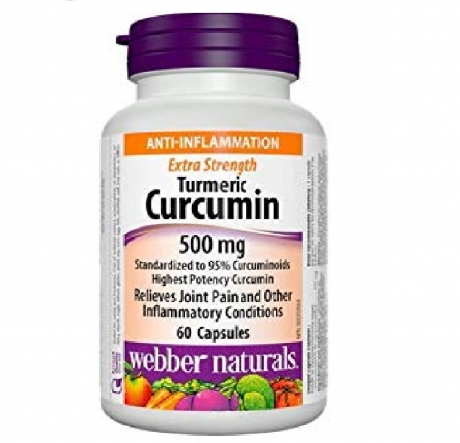 Turmeric Curcumin 500 mg Webber Naturals