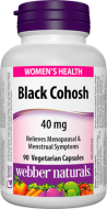 Black Cohosh 40 mg Webber Naturals Black Cohosh 40 mg Webber Naturals