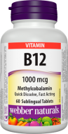 Vitamín B12 1000 mcg Webber Naturals Vitamín B12 1000 mcg Webber Naturals