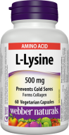 L - Lysine 500 mg Webber Naturals L - Lysine 500 mg Webber Naturals