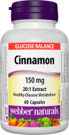 Cinnamon Extract 150 mg Webber Naturals Cinnamon Extract 150 mg Webber Naturals