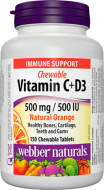 C + D3 vitamin 500 mg/500 IU Webber Naturals C + D3 vitamin 500 mg/500 IU Webber Naturals