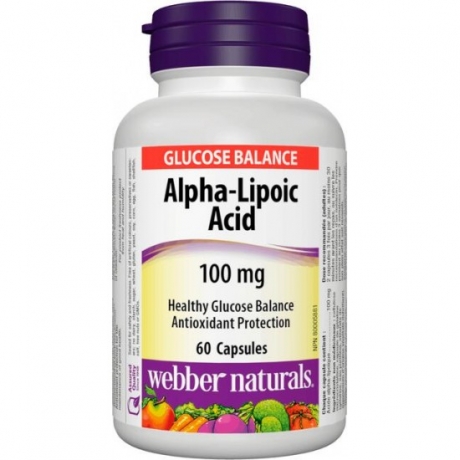 Alpha-Lipoic Acid 100 mg Webber Naturals