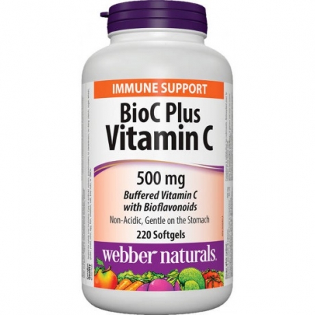 BioC Plus Vitamin C 500 mg Webber Naturals