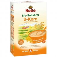 HOLLE celozrnná kaša z 3 obilnín (od ukončeného 6 mesiaca) HOLLE celozrnná kaša z 3 obilnín (od ukončeného 6 mesiaca)